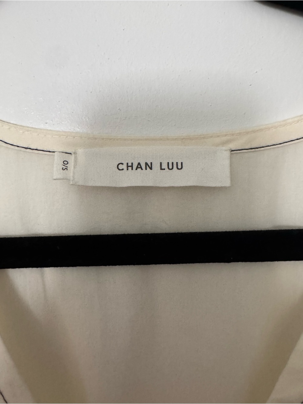 Chan Luu Ivory V-Neck Long Sleeve Maxi Dress - Picture 5 of 14